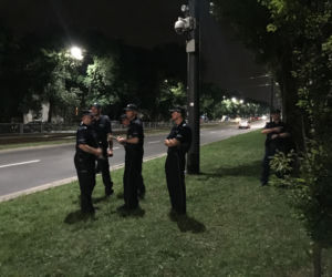 Protest przed domem Jarosława Kaczyńskiego, 22 lipca