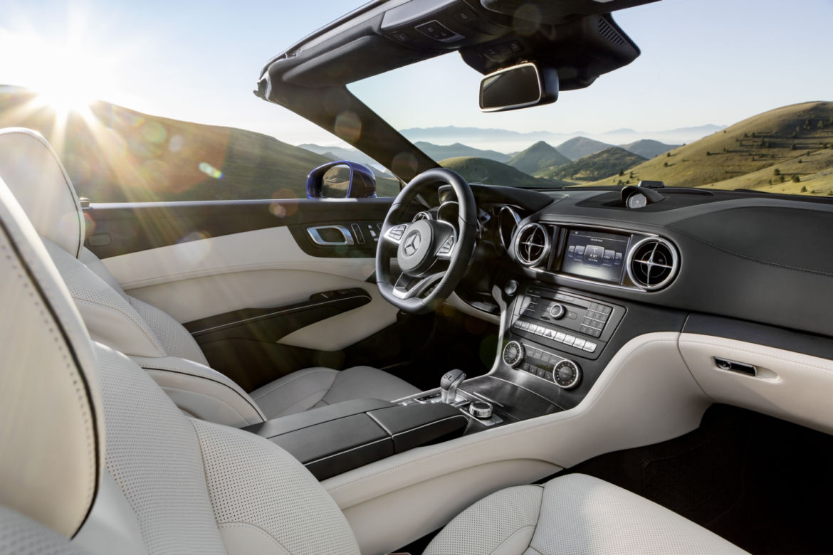 Mercedes-Benz SL lifting 2016