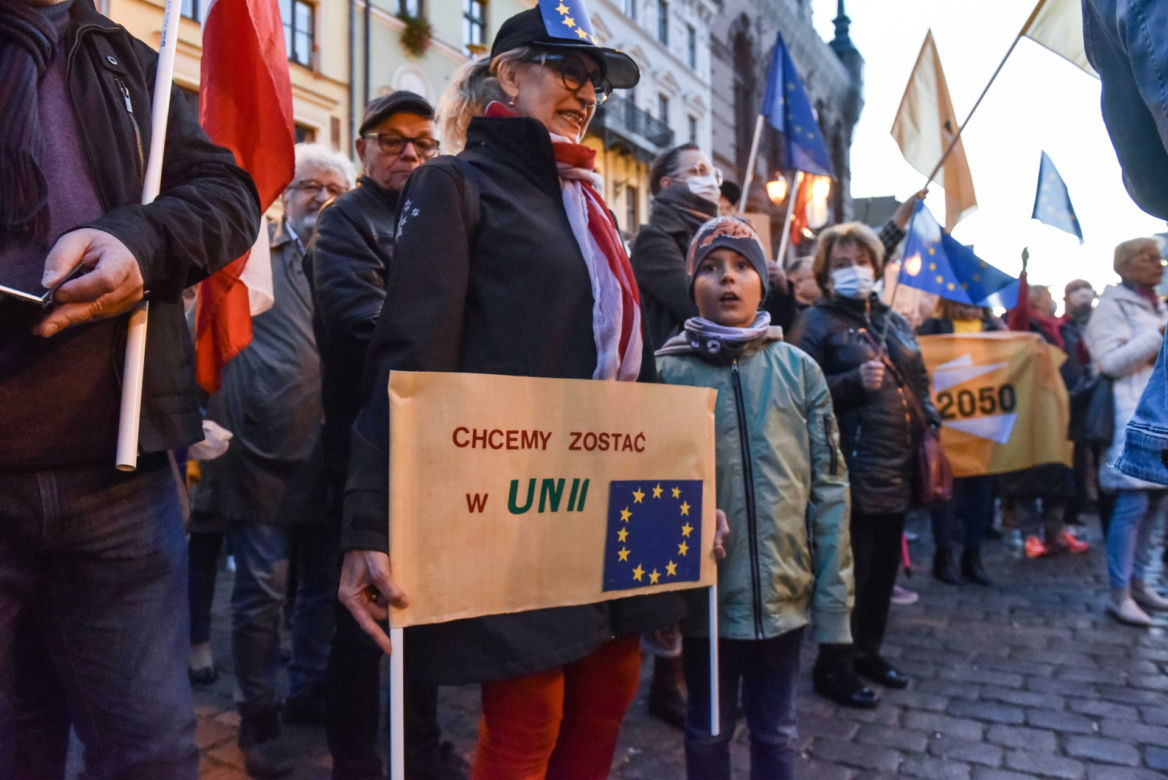 Toruński protest przeciwko orzeczeniu TK