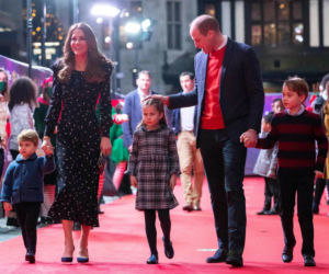 Kate Middleton i książę William z dziećmi