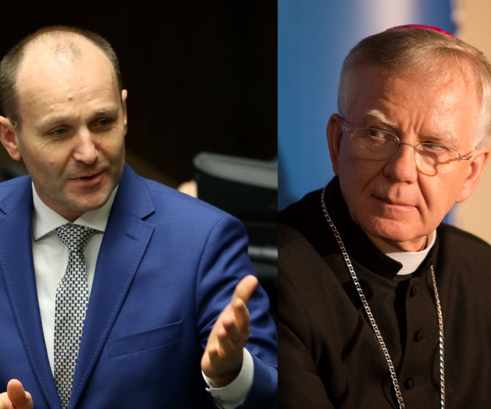 Marek Sowa i Arcybiskup Marek Jędraszewski