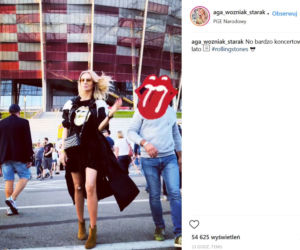 Znani na koncercie Rolling Stones w Warszawie