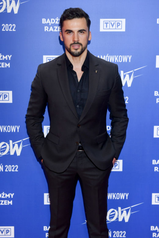 M jak miłość. Jakub Kucner (Rafał) na show ramówki TVP 2022