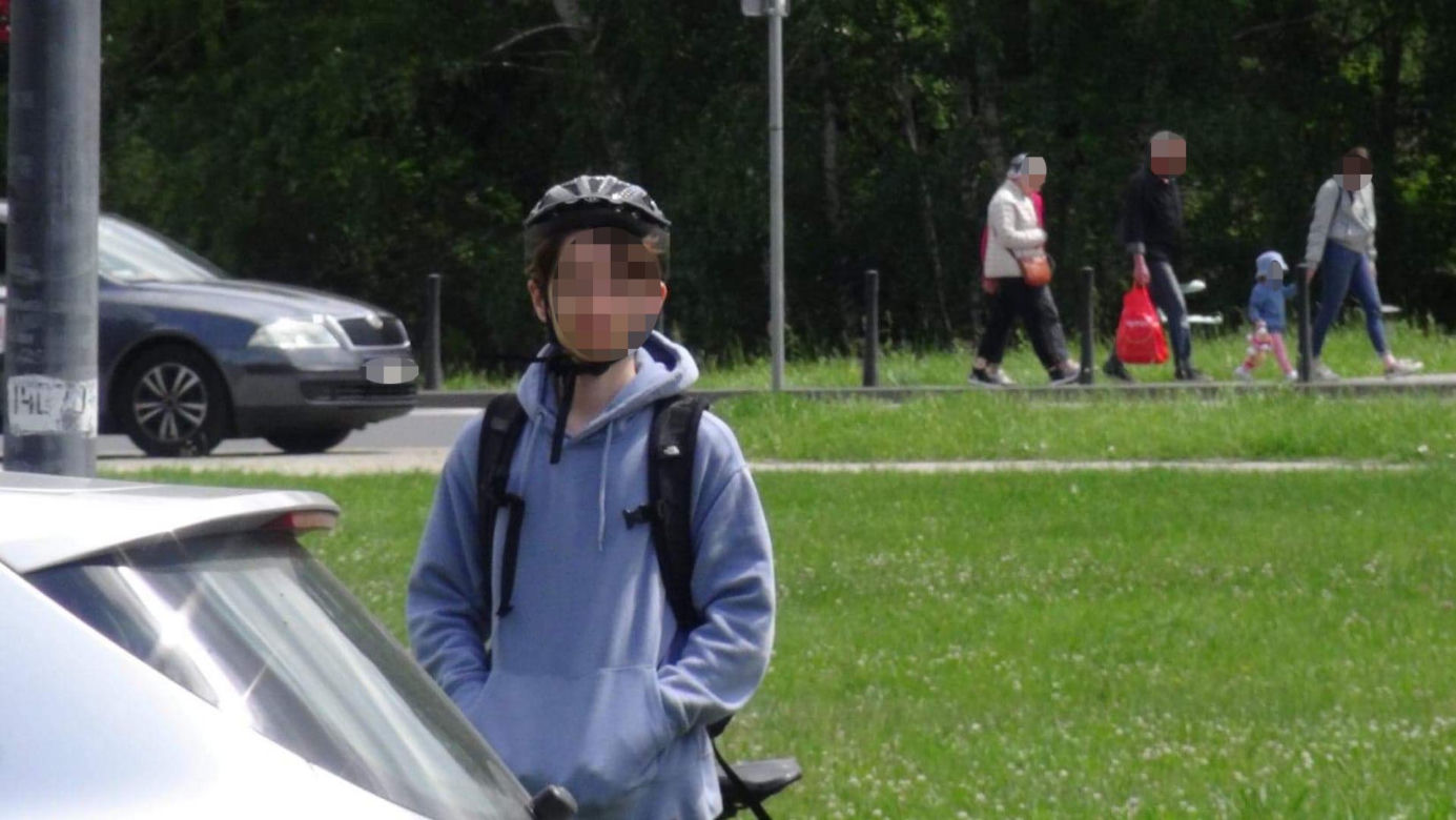  Pijany kierowca potrącił dziecko na rowerze. Próbował uciekać. Miał 2 promile