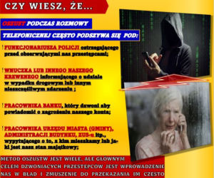Tarnowscy policjanci ostrzegają seniorów przed oszustami