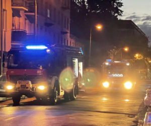Pożar na Mińskiej. Kamienica płonęła jak pochodnia