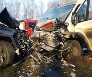 Wypadek na DK 10 w Stryszku! Są poszkodowani [ZDJĘCIA]