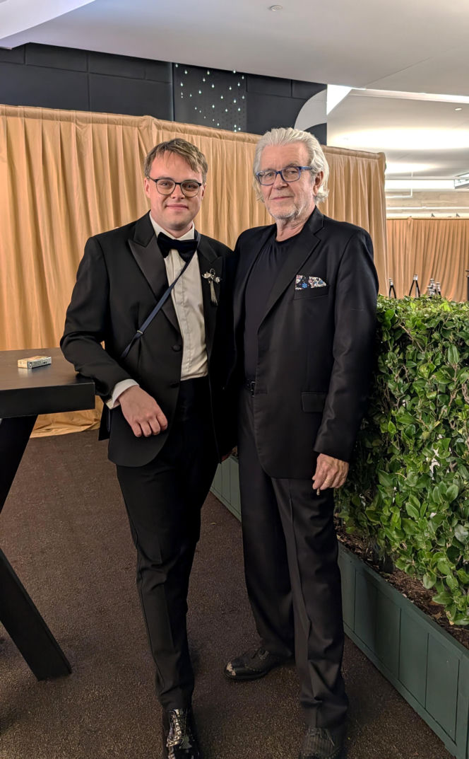 Dorota Zglobicka i Zbigniew Rybczyński na gali Oscarów 2026