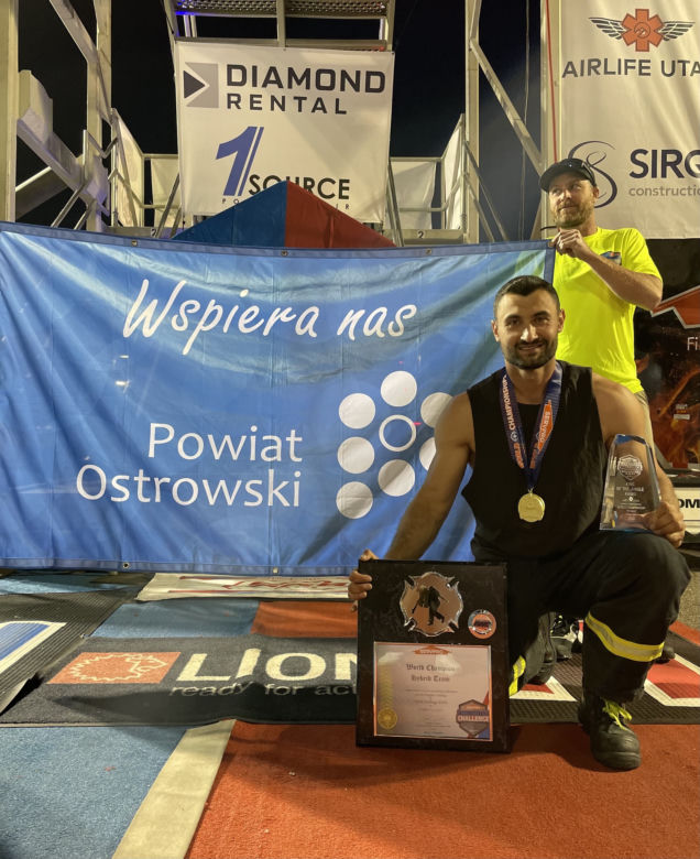Mł. kpt. Adam Spychała z Ostrowa Wielkopolskiego został mistrzem świata