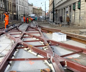 Wielki sajgon na przebudowie ul. Krakowskiej