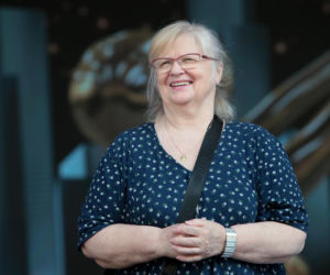 Stanisława Celińska z rodziną 