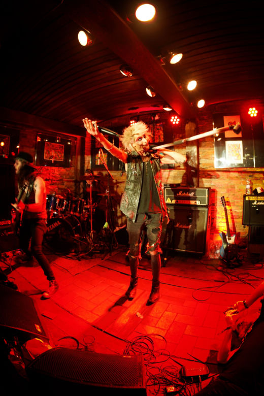 Energetyczny koncert Wildstreet w toruńskim Hard Rock Pubie Pamela
