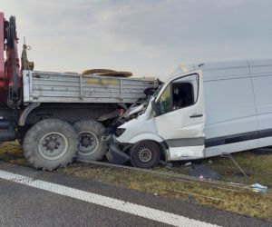 Wypadek na A1 pod Toruniem
