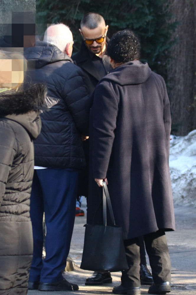 Pogrzeb Mirosława Krawczyka w Gdańsku: Aneta Zając i Mikołaj Krawczyk