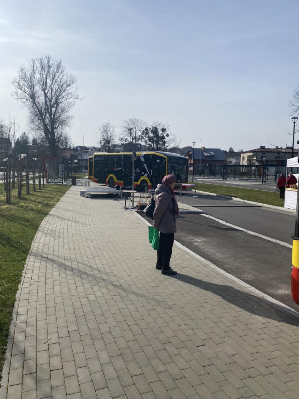 Prezentacja elektrycznych autobusów w Kraśniku