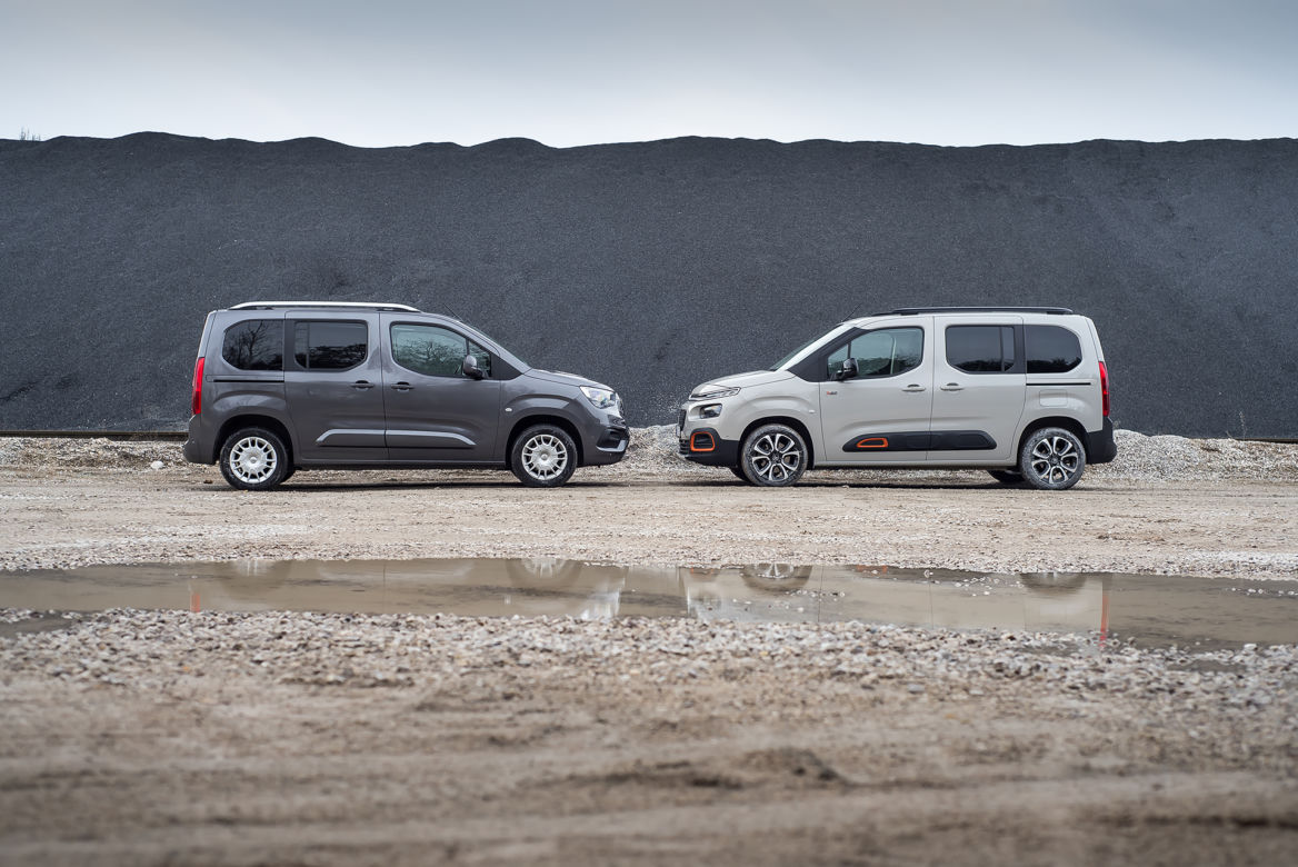 Citroen Berlingo Shine 1.5 BlueHDI 130 KM 6MT vs. Opel Combo Life Elite 1.5D 130 KM 6MT