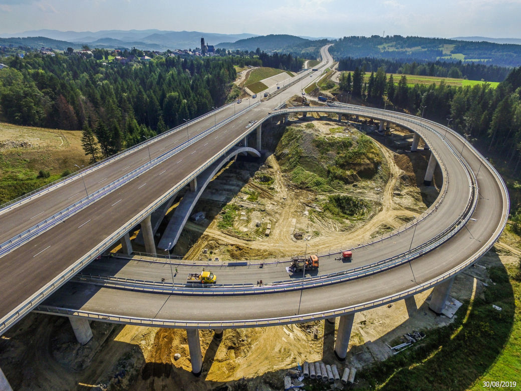 Odcinek zakopianki już niemal gotowy! Imponująca górska trasa