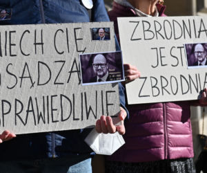 Gdańsk. Ruszył proces Stefana W. oskarżonego o zabójstwo Pawła Adamowicza.
