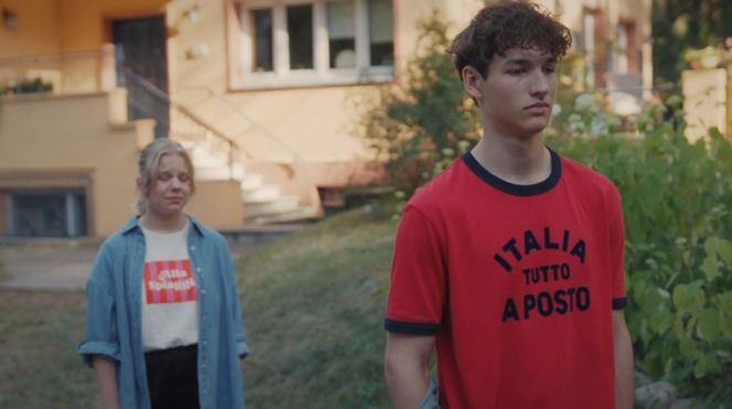 M jak miłość odc. 1898. Lenka (Olga Cybińska), Grzesiek (Borys Wiciński)