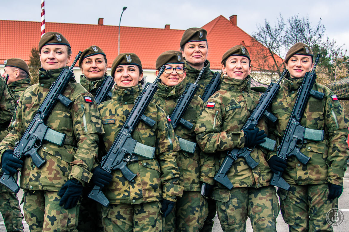 Przysięga Wojsk Obrony Terytorialnej w Kielcach - luty 2023