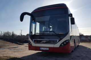 „Gość” w taborze MZK w Lesznie. Miejski przewoźnik wypożyczył autobus z innego miasta