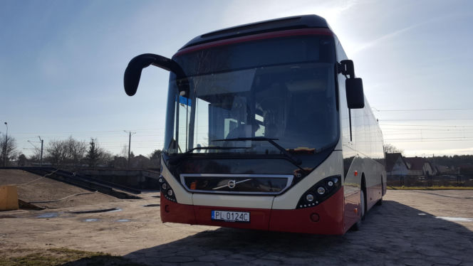 „Gość” w taborze MZK w Lesznie. Miejski przewoźnik wypożyczył autobus z innego miasta