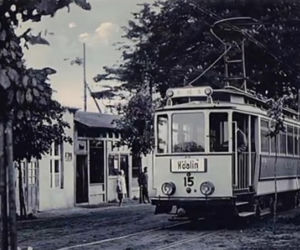 Mieszkańcy dojeżdżali nad Bałtyk tramwajem