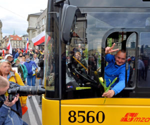 Protest przedsiębiorców w Warszawie