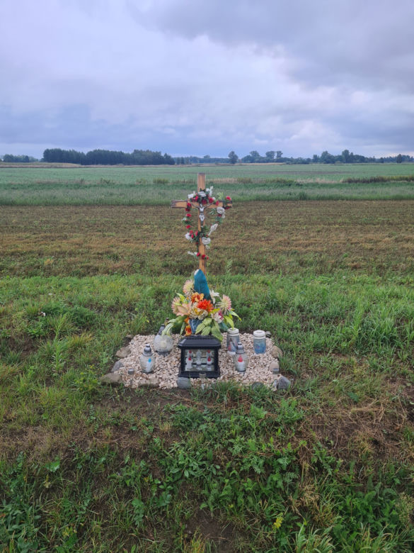 Żołnierz Krystian zginął na motocyklu  Wietlinie Trzecim [GALERIA]