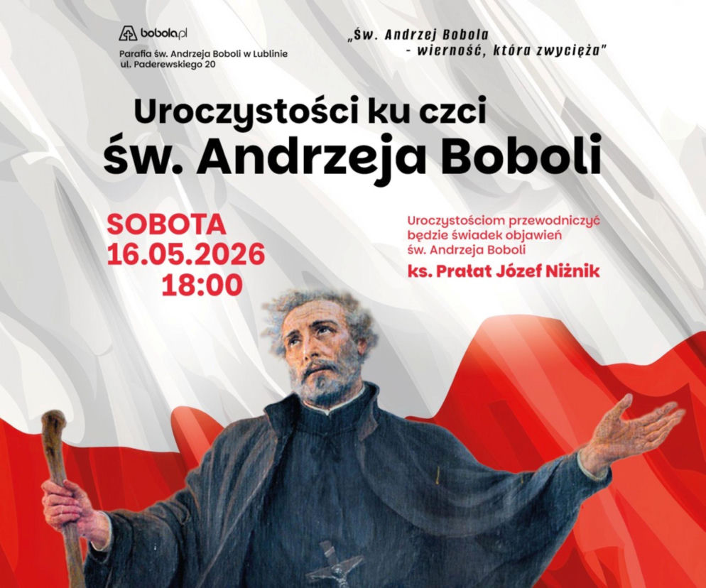 Lublin - uroczystości we wspomnienie św. Andrzeja Boboli