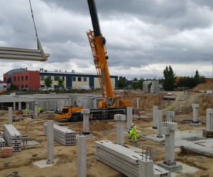 Osiedle domów z prefabrykatów