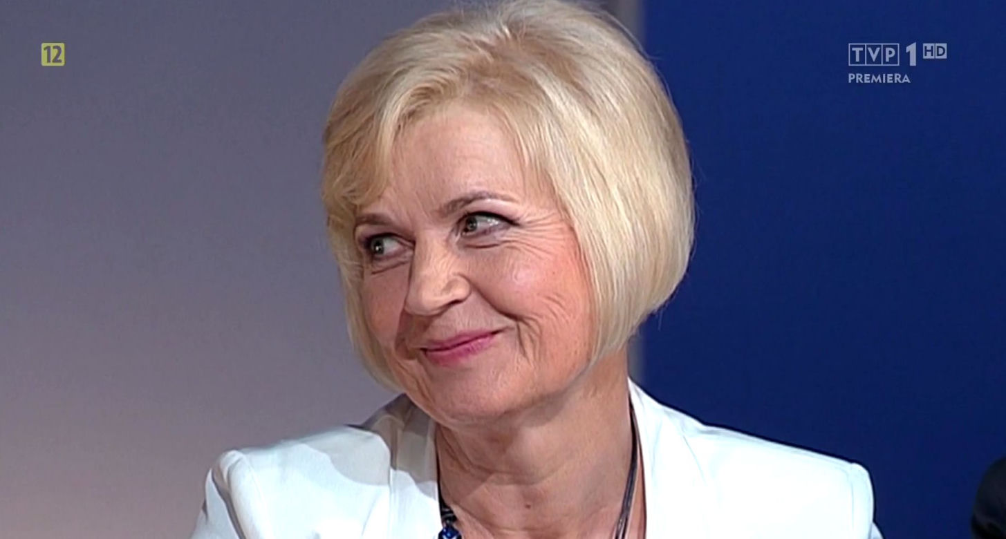 Lidia Staroń pirwszy raz p[okazała się po chorobie