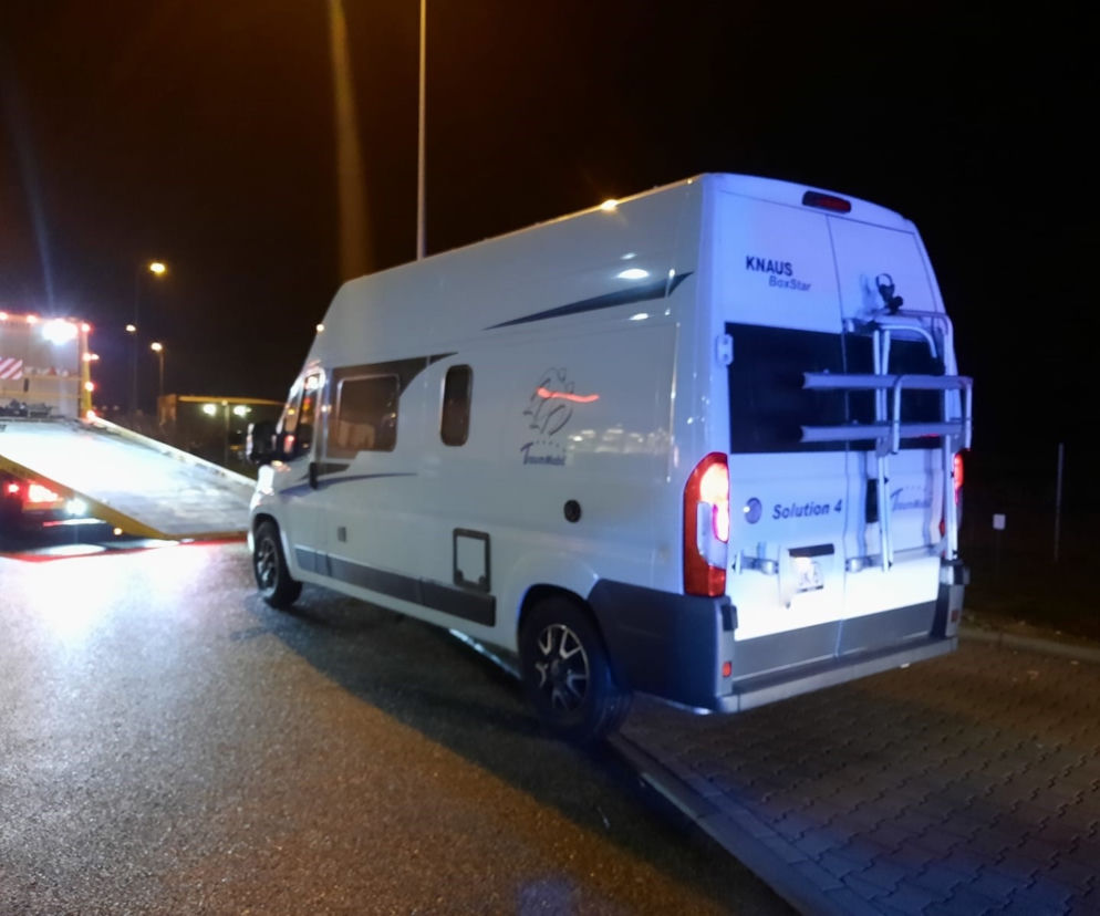 Kamper Fiat Knaus skradziony w Niemczech