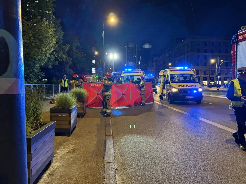 Tragiczny czwartek w Warszawie. Dwie osoby nie żyją 