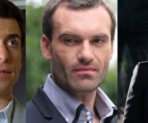 M jak miłość. Marek Mostowiak (Kacper Kuszewski), Christopher Kamiński (Mariusz Zaniewski), Ewa Kolęda (Dominika Kluźniak)