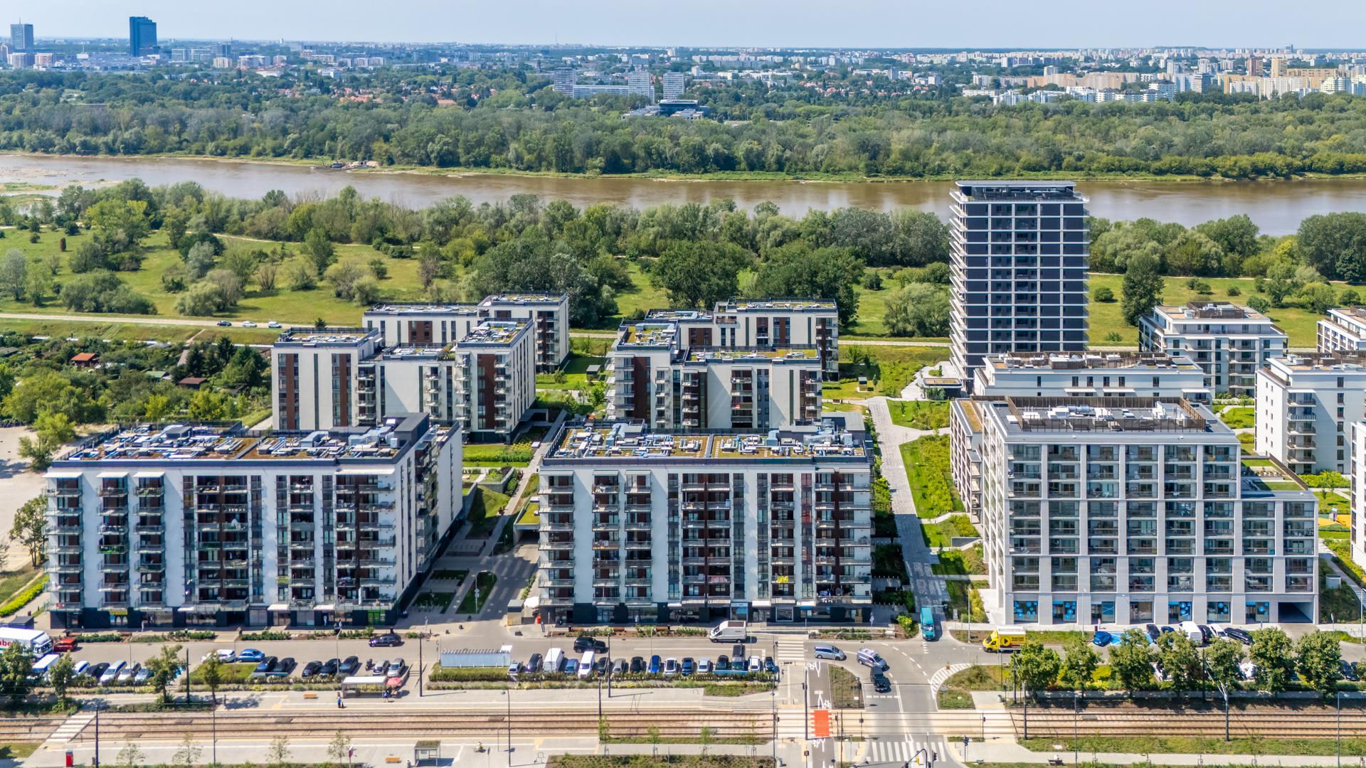 Bulwary Praskie przy ul. Jagiellońskiej w Warszawie
