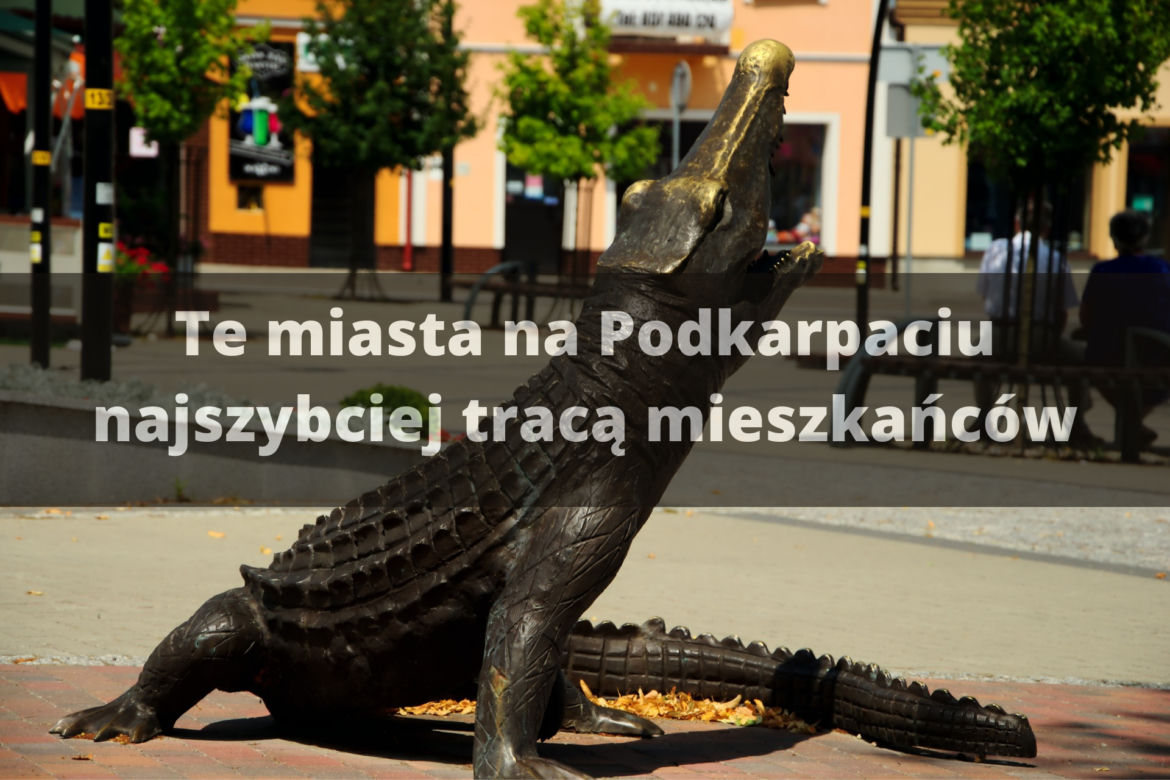 Te miasta na Podkarpaciu najszybciej tracą mieszkańców