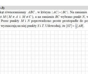 Matura 2020 rozszerzona matematyka. Przykładowe zadania egzaminacyjne