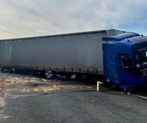 Autostrada A4 zablokowana w stronę Wrocławia. Policja wyznaczyła objazdy