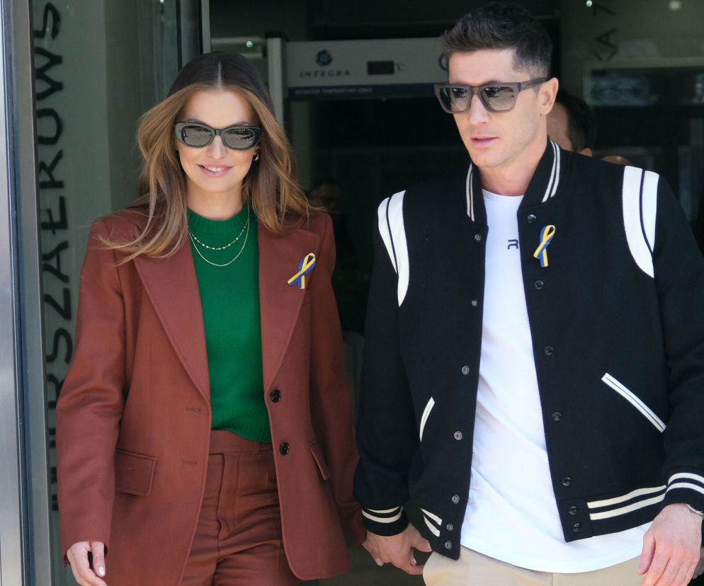 Anna i Robert Lewandowscy