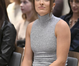 Iga Świątek i Daria Abramowicz na konferencji