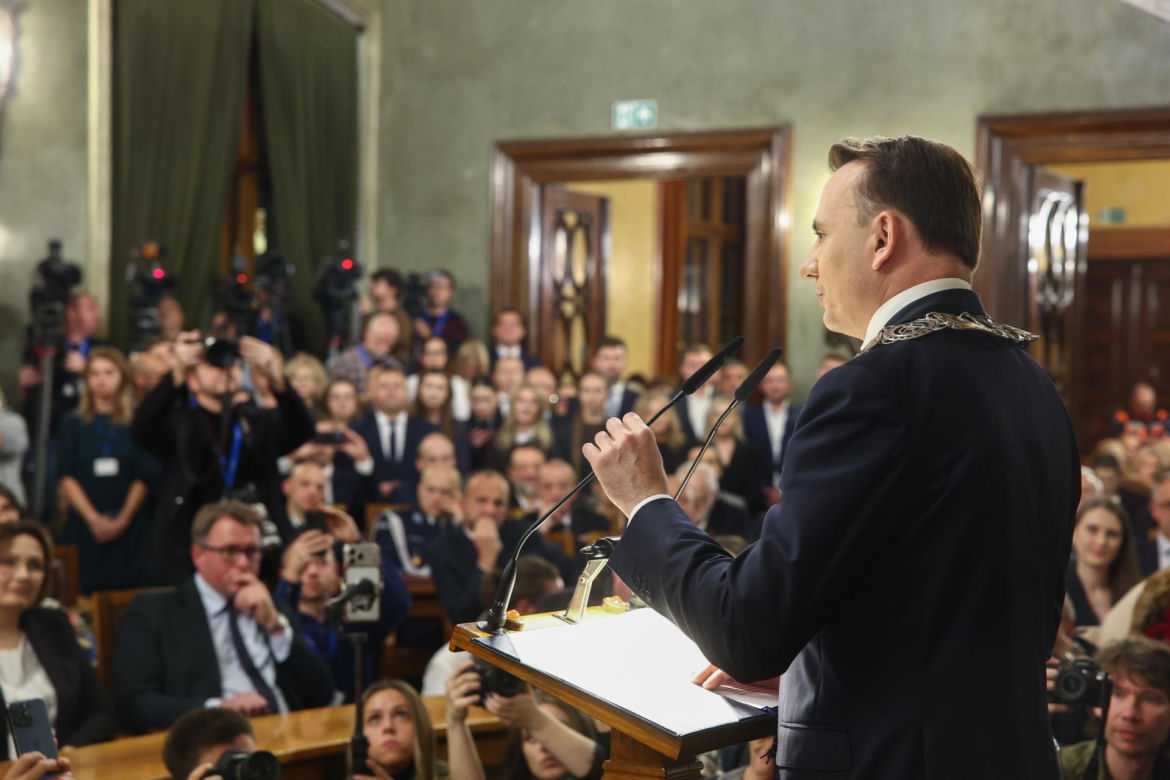 Zaprzysiężenie Gibały. Emocje sięgały zenitu