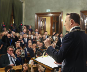 Zaprzysiężenie Gibały. Emocje sięgały zenitu