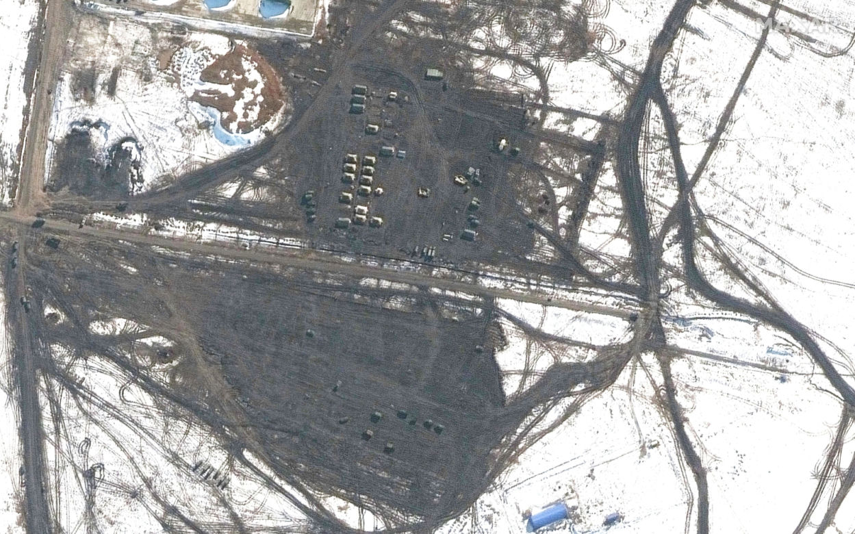 Wojska rosyjskie przy granicy z Ukrainą [20.02.2022]