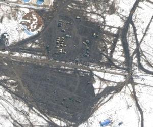Wojska rosyjskie przy granicy z Ukrainą [20.02.2022]