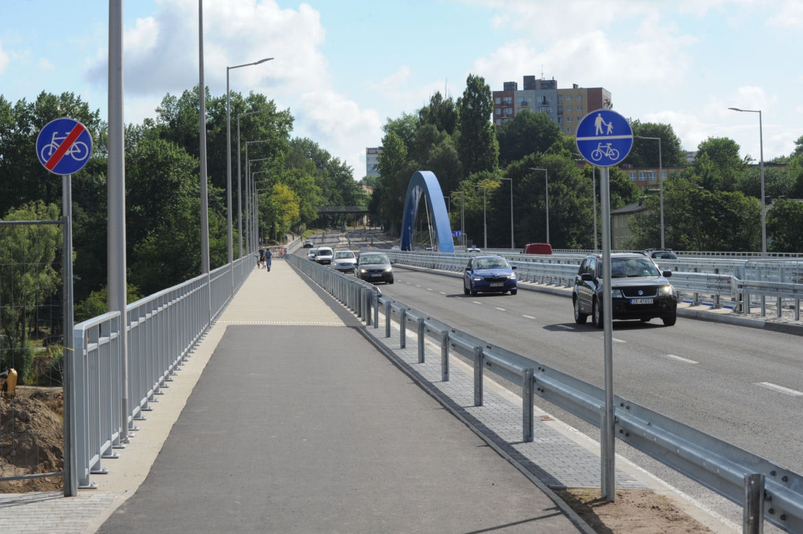 Nowy wiadukt w Koszalinie