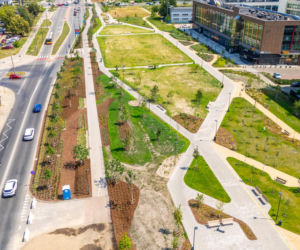 Park nad Południową Obwodnicą Warszawy w Warszawie