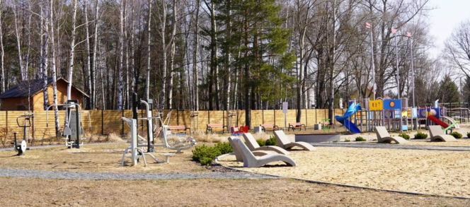 Strefa relaksu na Bernatce w Skarżysku-Kamiennej