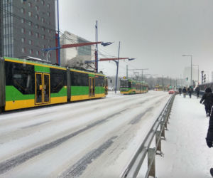 Poznańskie ulice o poranku 8.02