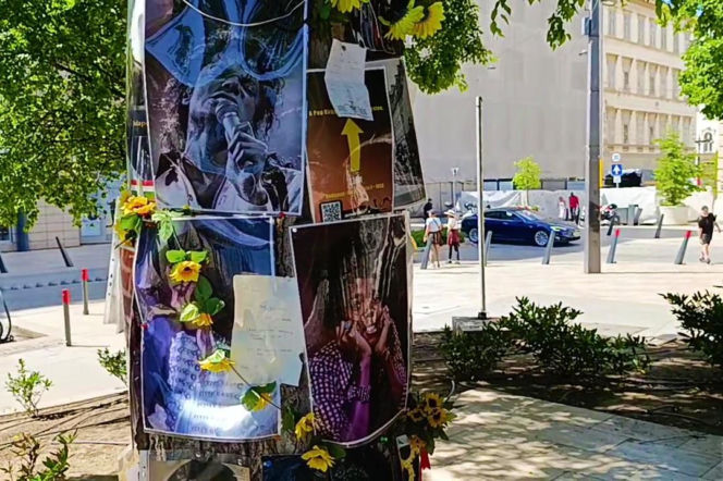 Drzewo pamięci Michaela Jacksona w Budapeszcie